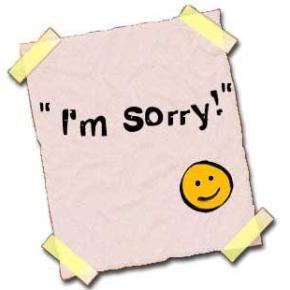 Câu chuyện về lời xin lỗi